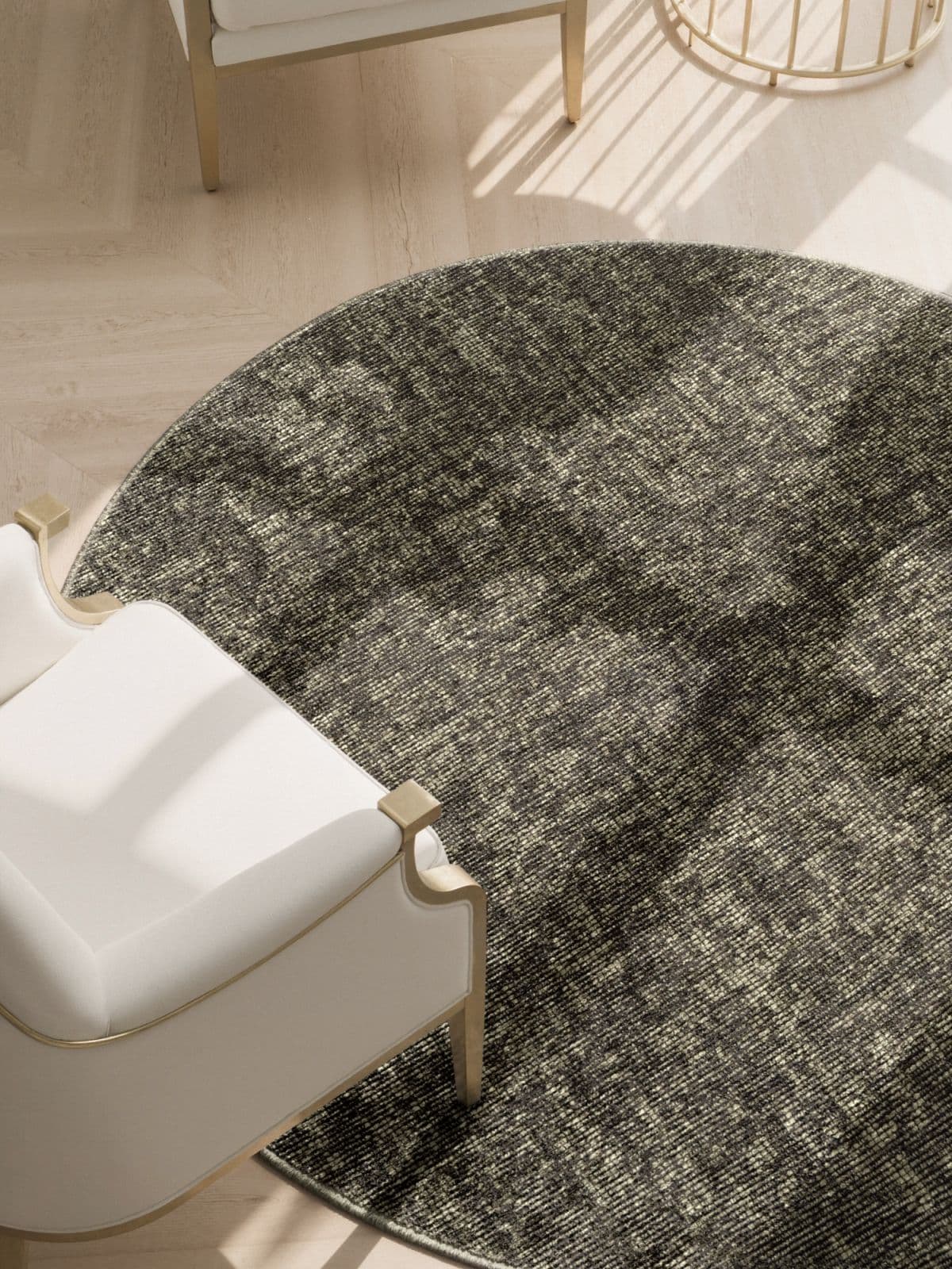 Kruhový kusový koberec Elle Decoration Brilliance 106313 Green Ø 160 cm 3