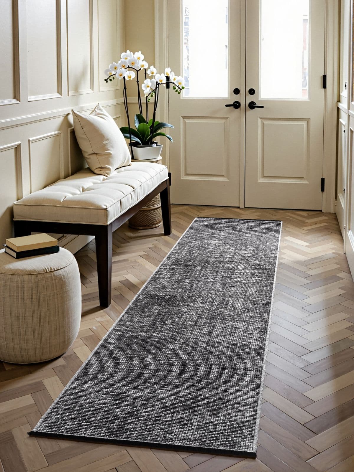 Kusový běhoun Elle Decoration Brilliance 106310 Silver Grey 2