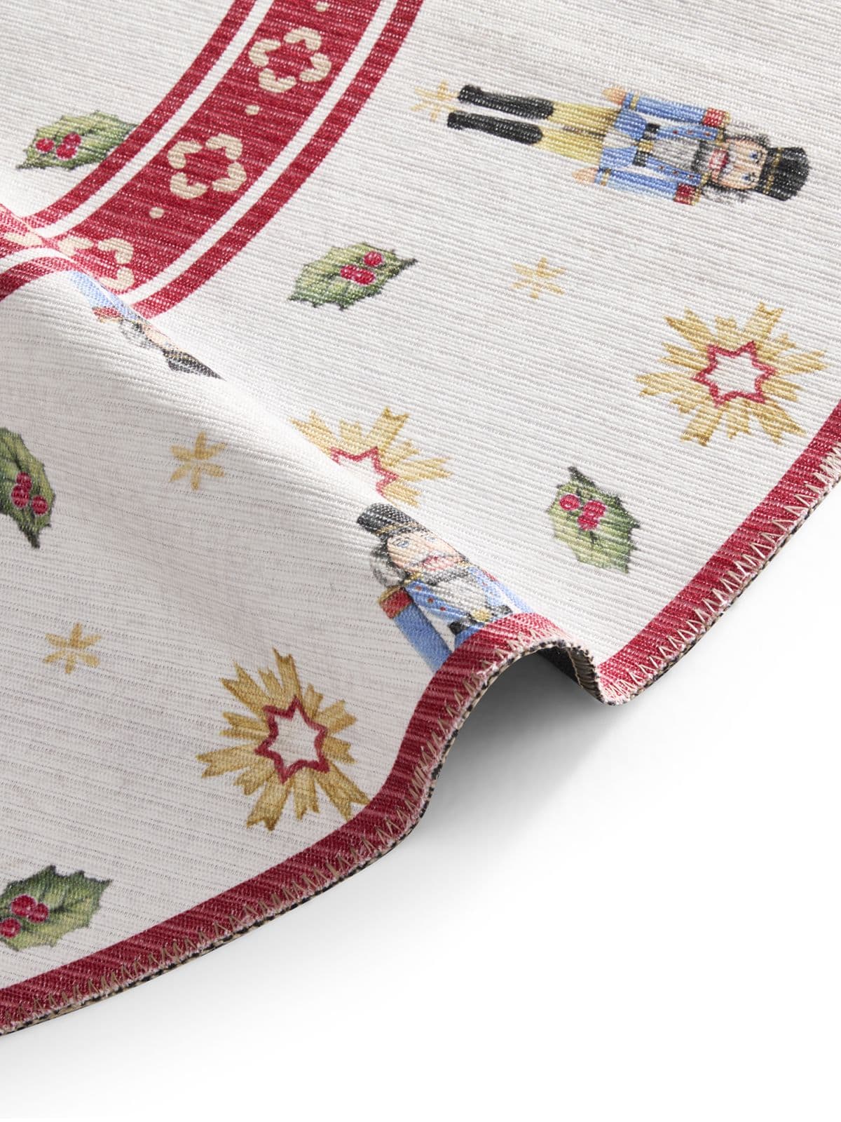 Kruhový kusový koberec Villeroy & Boch Toy´s Delight Limited Edition 106274 Cream Red 3