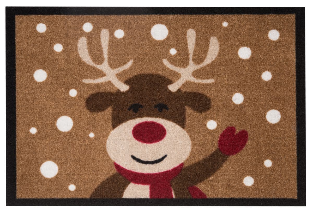 Bytová rohož Hanse Home Printy 103047 Brown 4