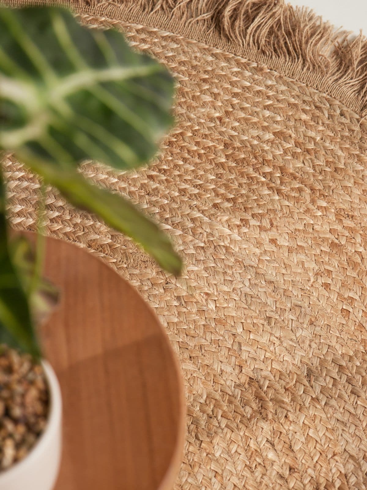 Kruhový kusový koberec Hanse Home Jute Braided 106332 Natural Gold Ø 150 cm 4