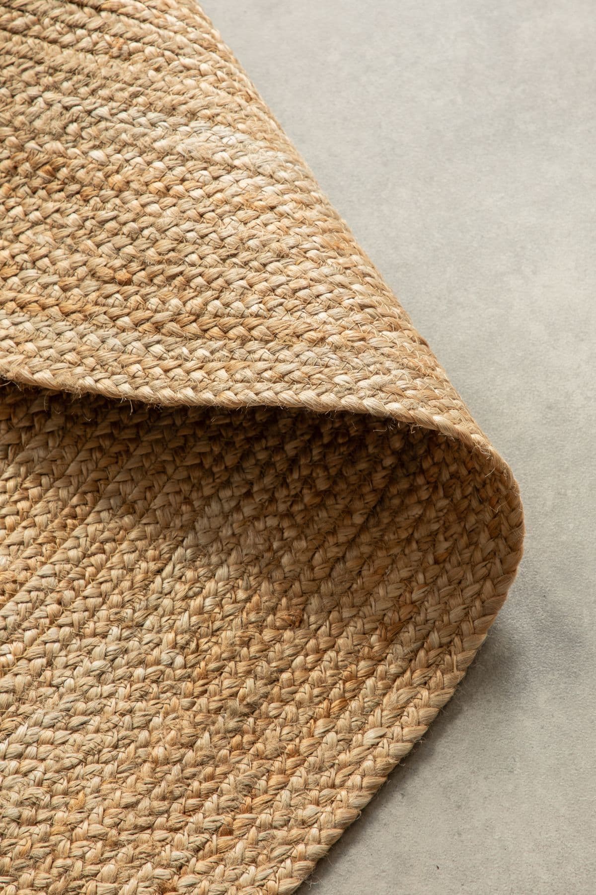 Kruhový kusový koberec Hanse Home Jute Braided 106005 Gold Ø 100 cm 2