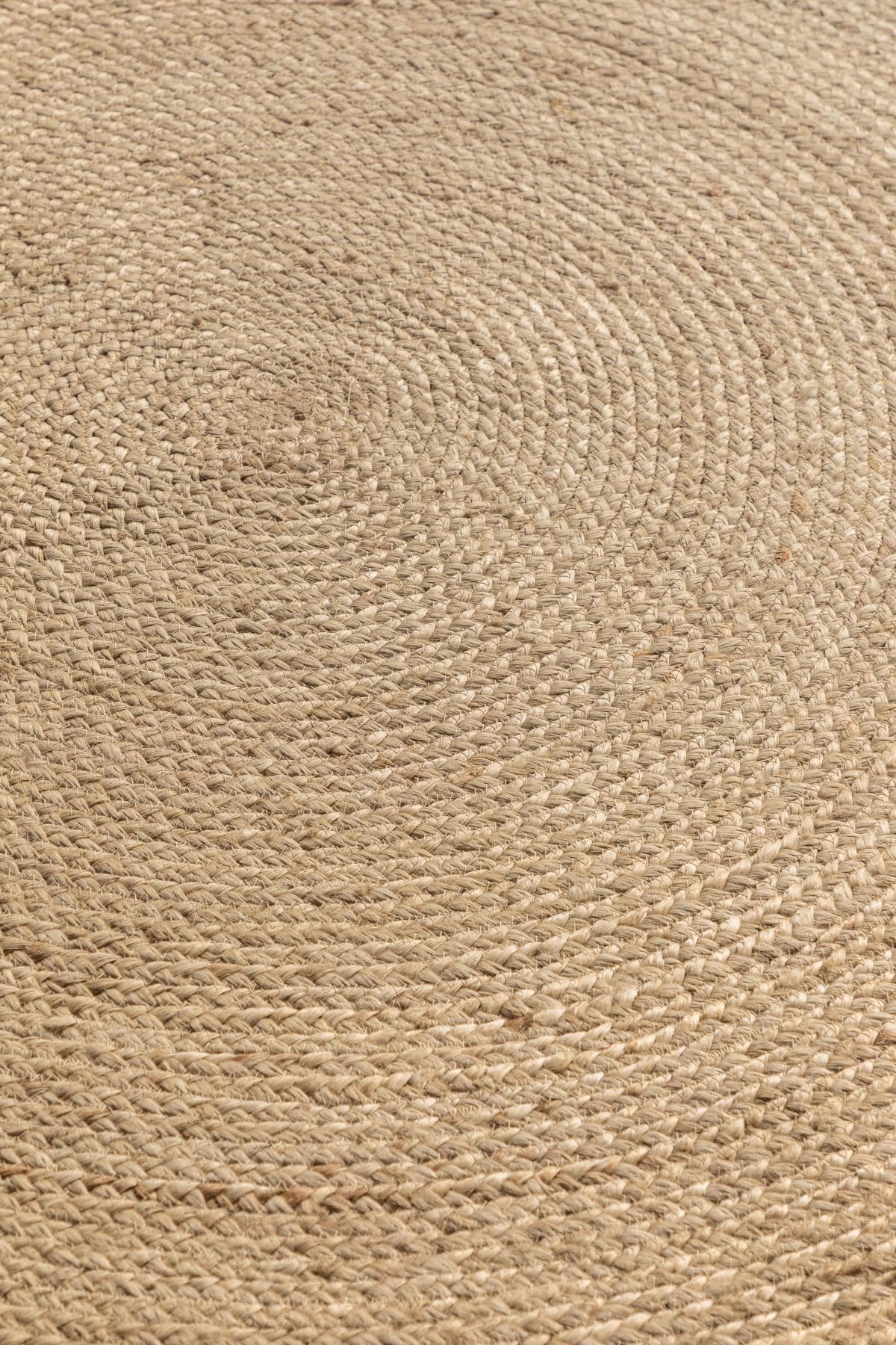 Kruhový kusový koberec Hanse Home Jute Braided 106007 Ivory Ø 100 cm 7