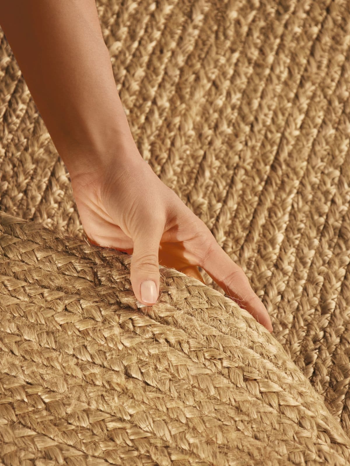 Kusový koberec Hanse Home Jute Braided 106005 Natural Gold - ovál 3