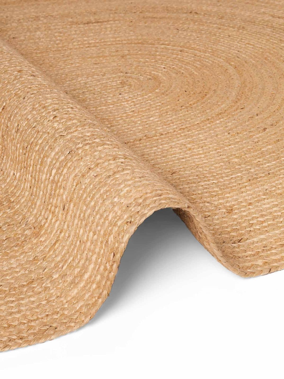 Kusový koberec Hanse Home Jute Braided 106005 Natural Gold - ovál 2