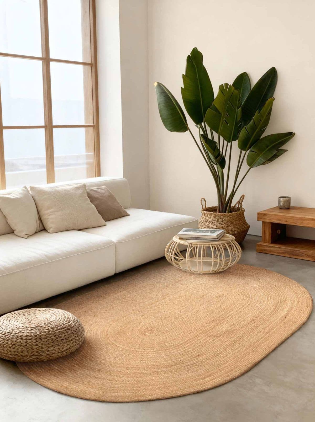 Kusový koberec Hanse Home Jute Braided 106005 Natural Gold - ovál 5