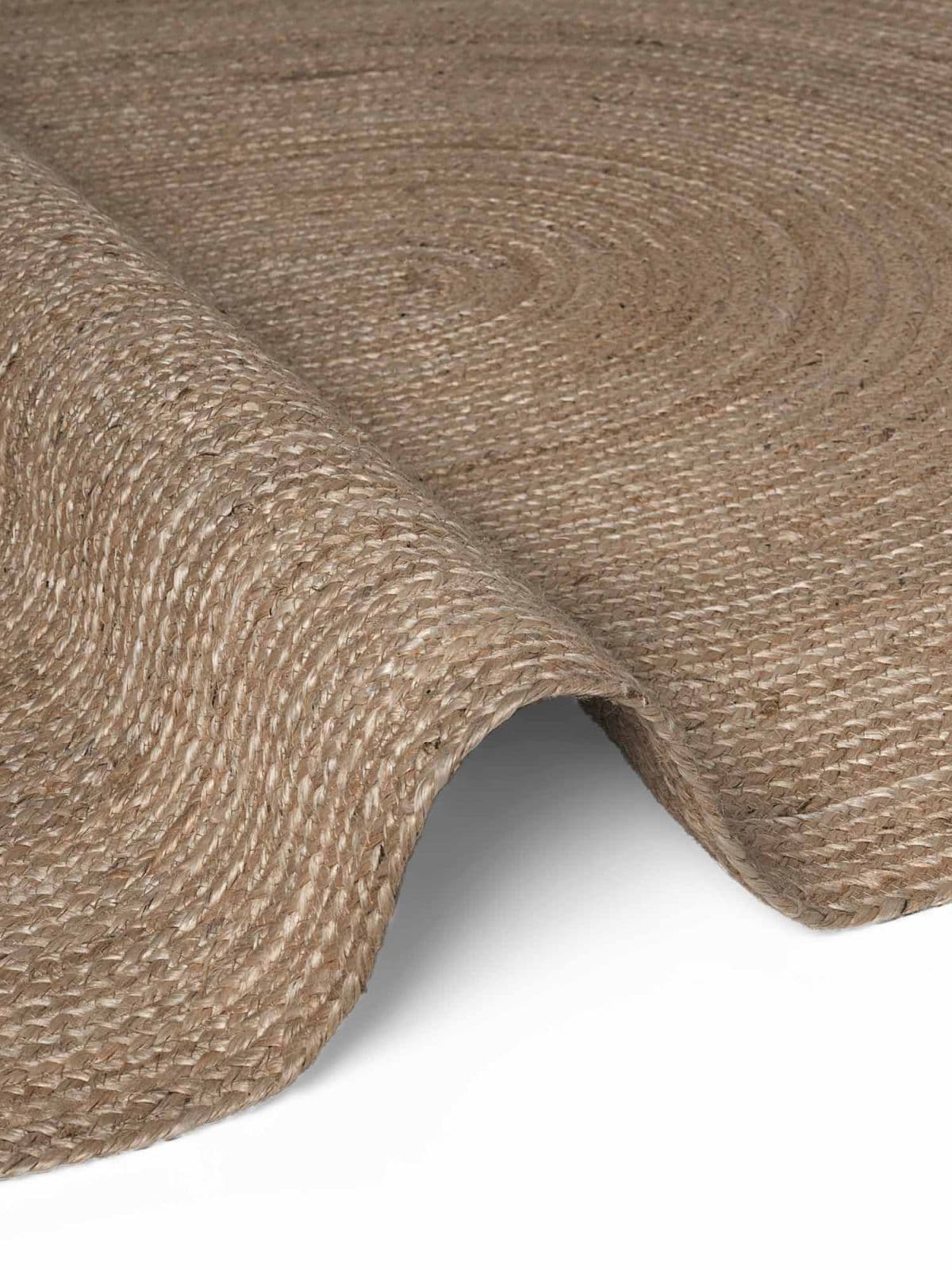 Kusový koberec Hanse Home Jute Braided 106006 Natural Grey Brown - ovál 2