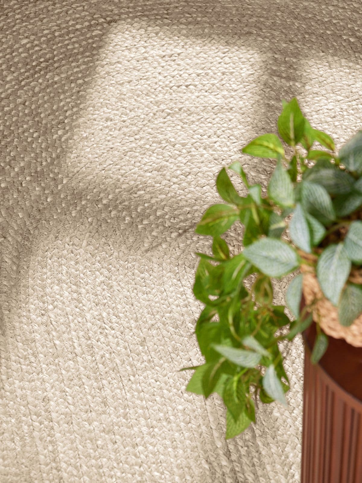 Kusový koberec Hanse Home Jute Braided 106007 Natural Ivory - ovál 4