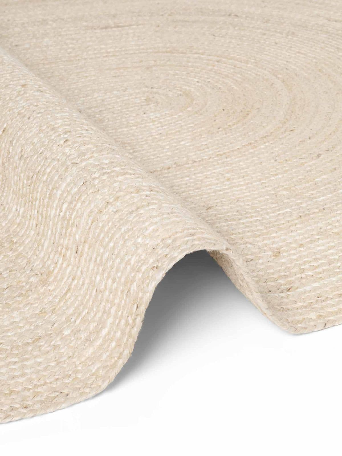Kusový koberec Hanse Home Jute Braided 106007 Natural Ivory - ovál 2