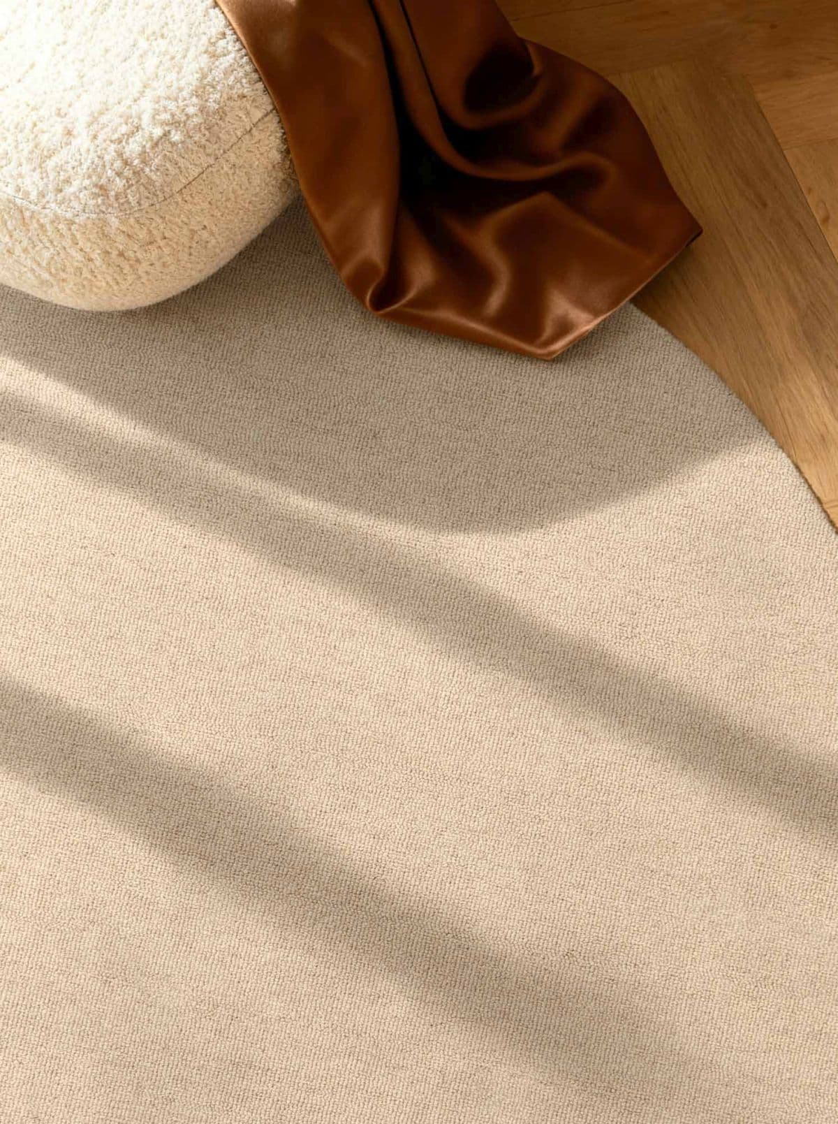 Kruhový kusový koberec Elle Decoration Puristic 106319 Light Beige Ø 160 cm 6