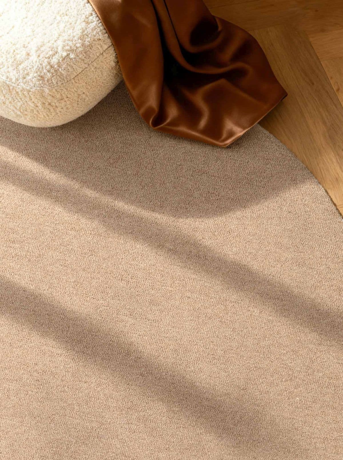 Kruhový kusový koberec Elle Decoration Puristic 106320 Beige Ø 160 cm 6