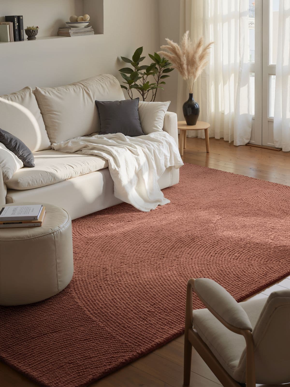 Kusový koberec Hanse Home Calmio 106403 Vintage Pink 5