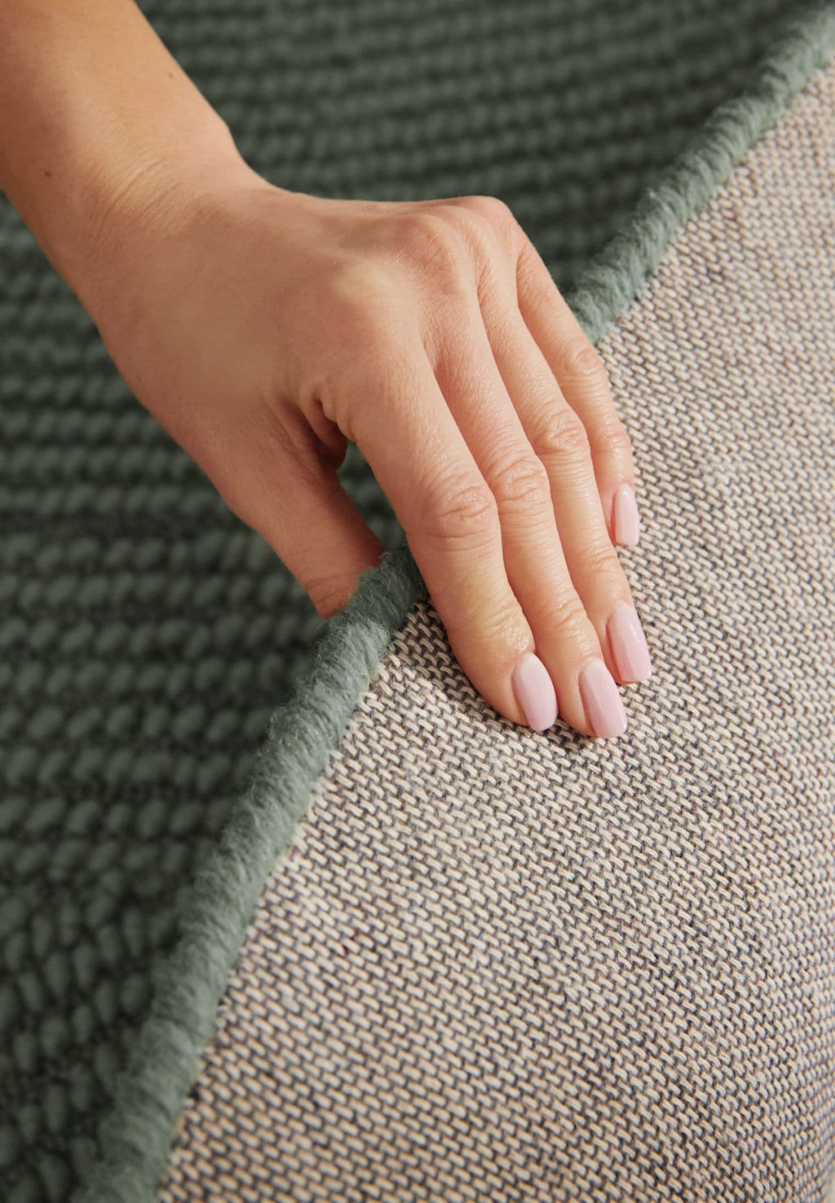 Kruhový kusový koberec Hanse Home Calmio 106404 Green Ø 120 cm 3