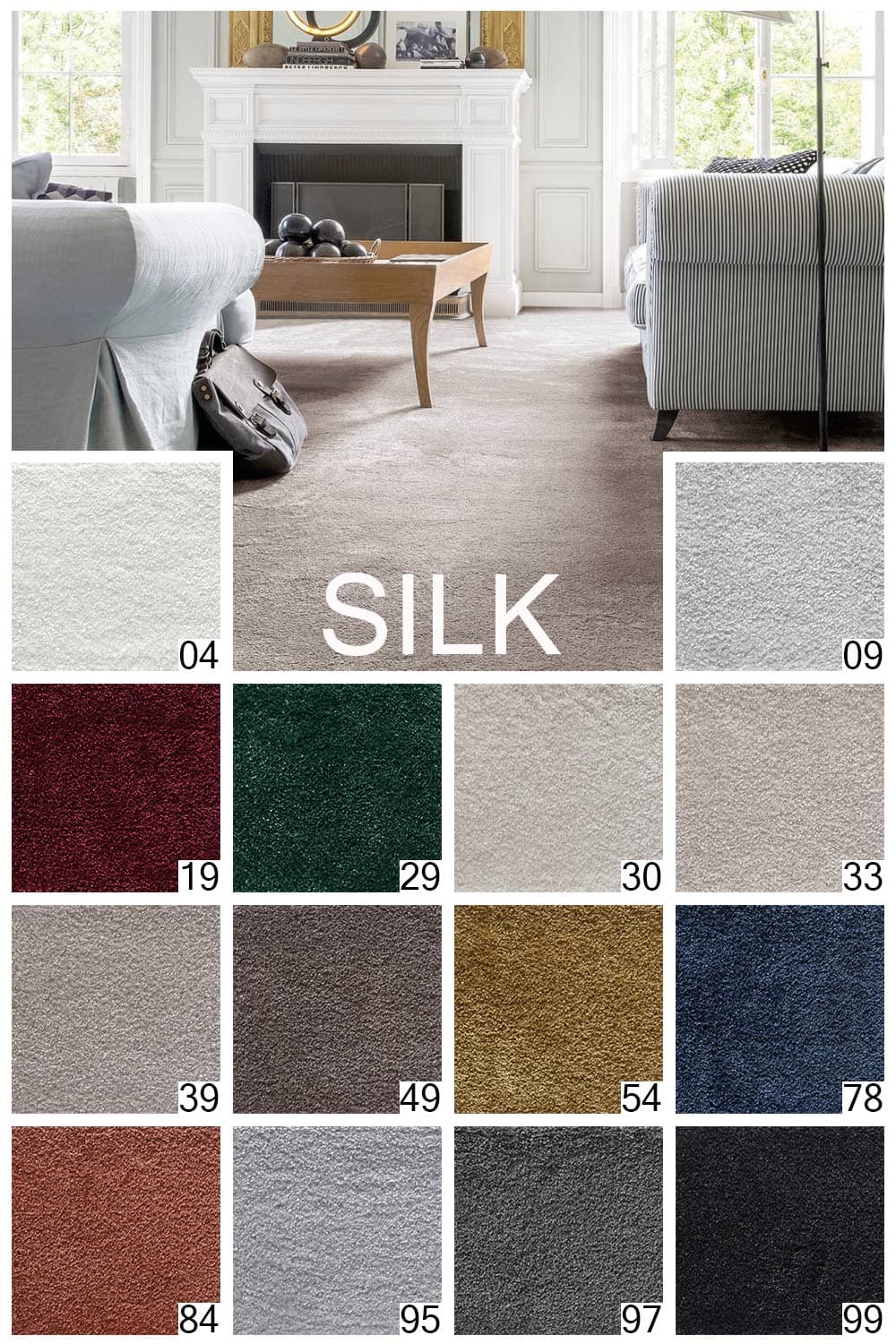 Metrážový koberec SILK 49 400 cm 2