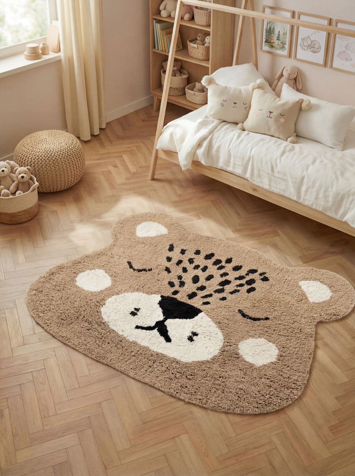 Dětský kusový koberec Hanse Home Snuggle 106446 Brown 5
