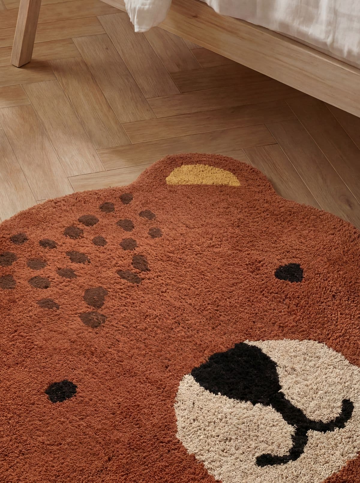 Dětský kusový koberec Hanse Home Snuggle 106455 Brown Multicolor 6
