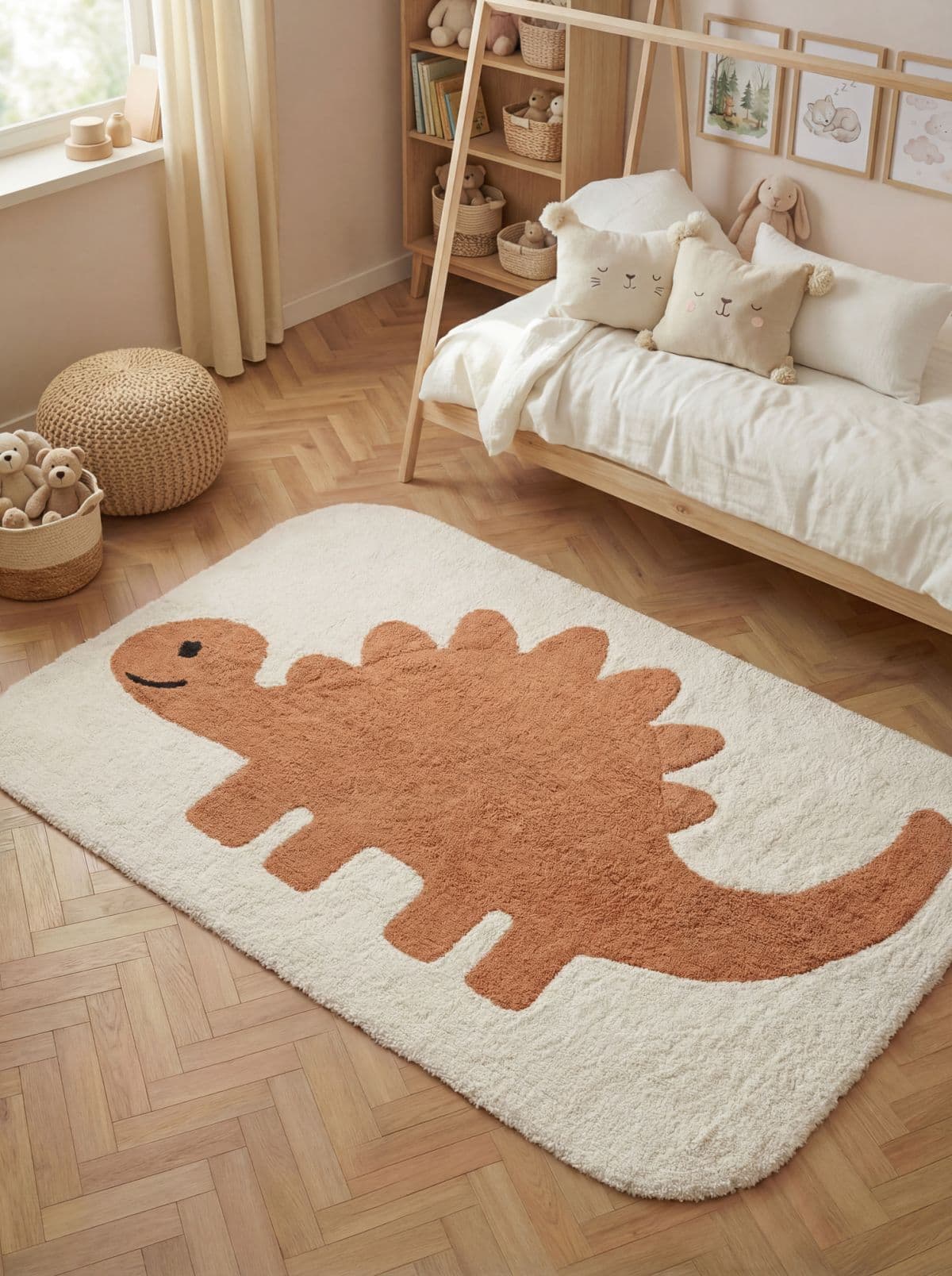 Dětský kusový koberec Hanse Home Snuggle 106456 Cream Orange 5