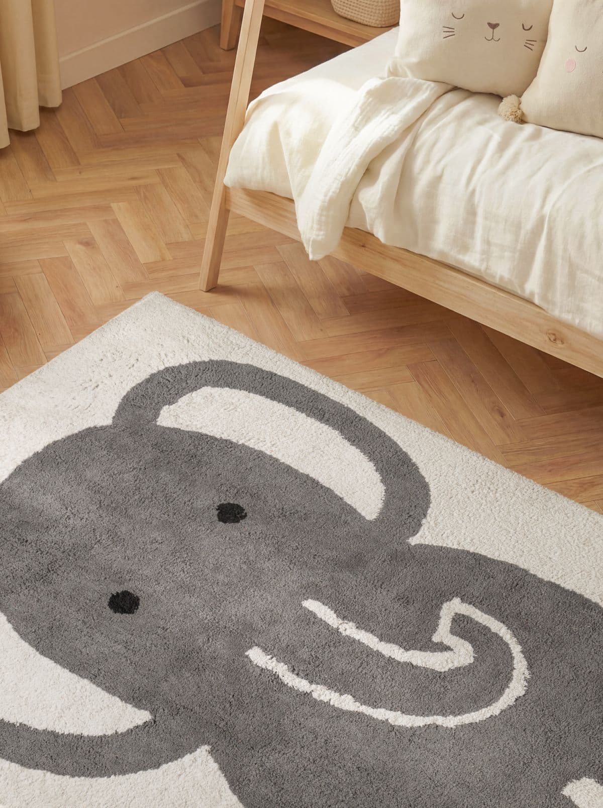 Dětský kusový koberec Hanse Home Snuggle 106453 Cream Grau 6