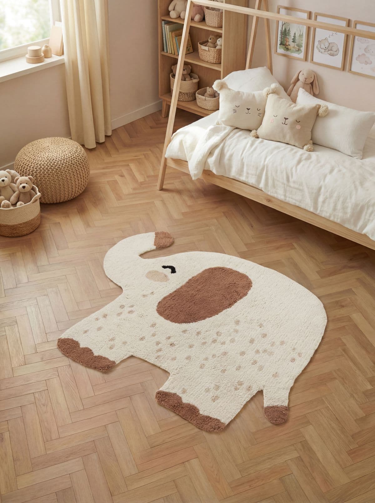 Dětský kusový koberec Hanse Home Snuggle 106443 Cream Multicolor 5
