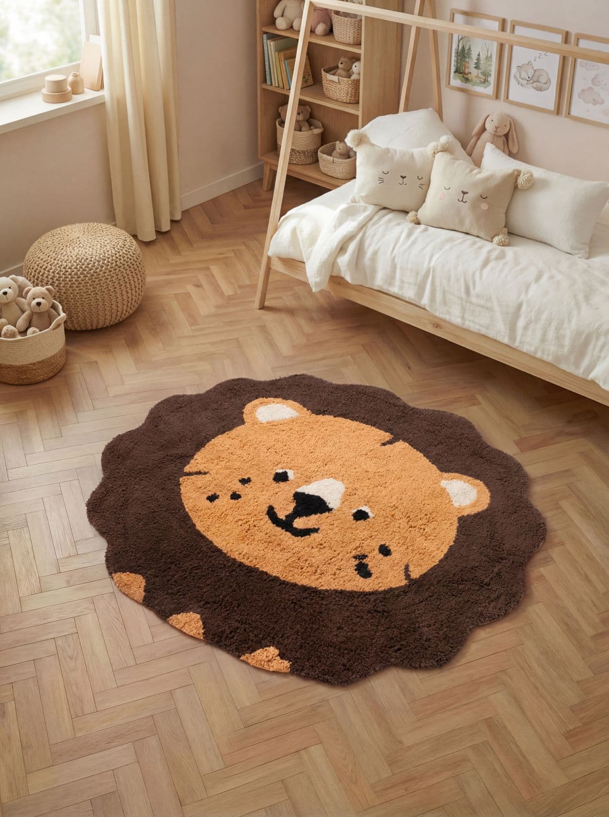 Dětský kusový koberec Hanse Home Snuggle 106454 Brown Multicolor 5
