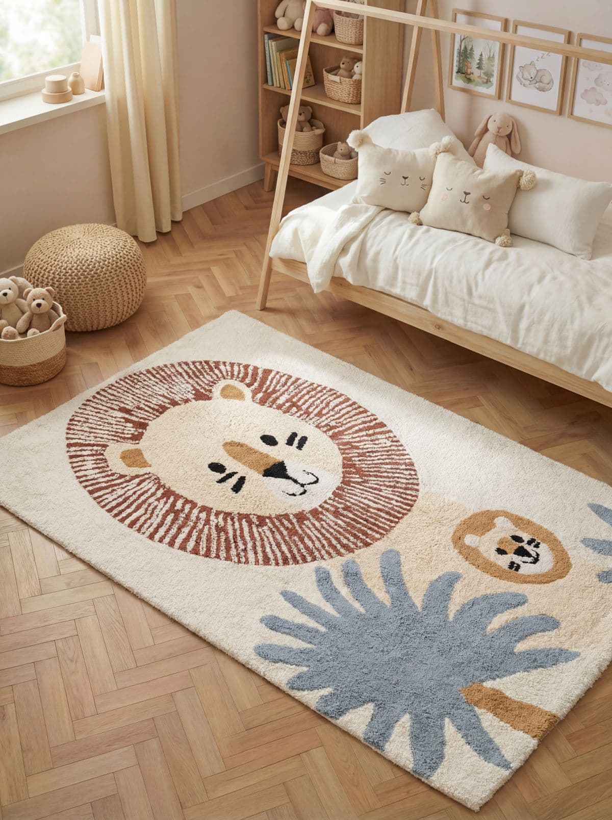 Dětský kusový koberec Hanse Home Snuggle 106462 Cream Multicolor 5