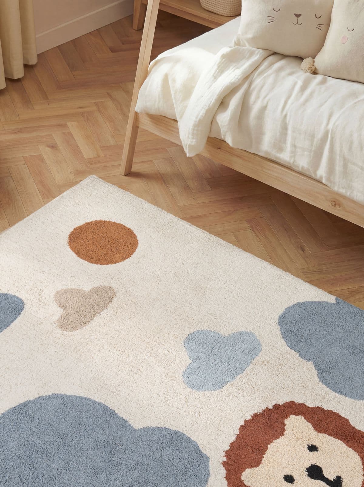 Dětský kusový koberec Hanse Home Snuggle 106466 Cream Multicolor 6