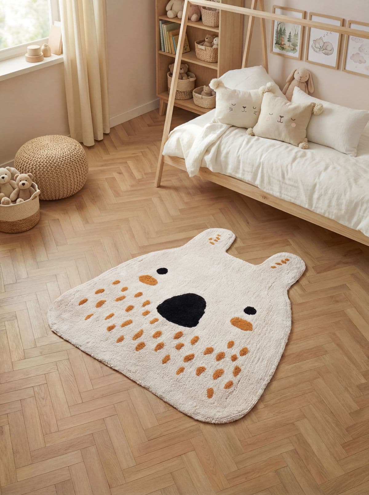 Dětský kusový koberec Hanse Home Snuggle 106444 Cream Multicolor 5
