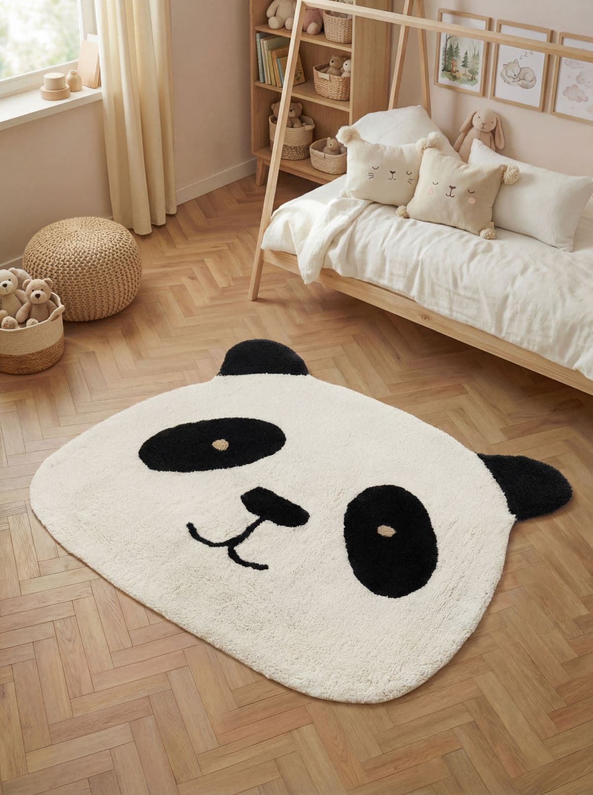 Dětský kusový koberec Hanse Home Snuggle 106445 Cream Black 5