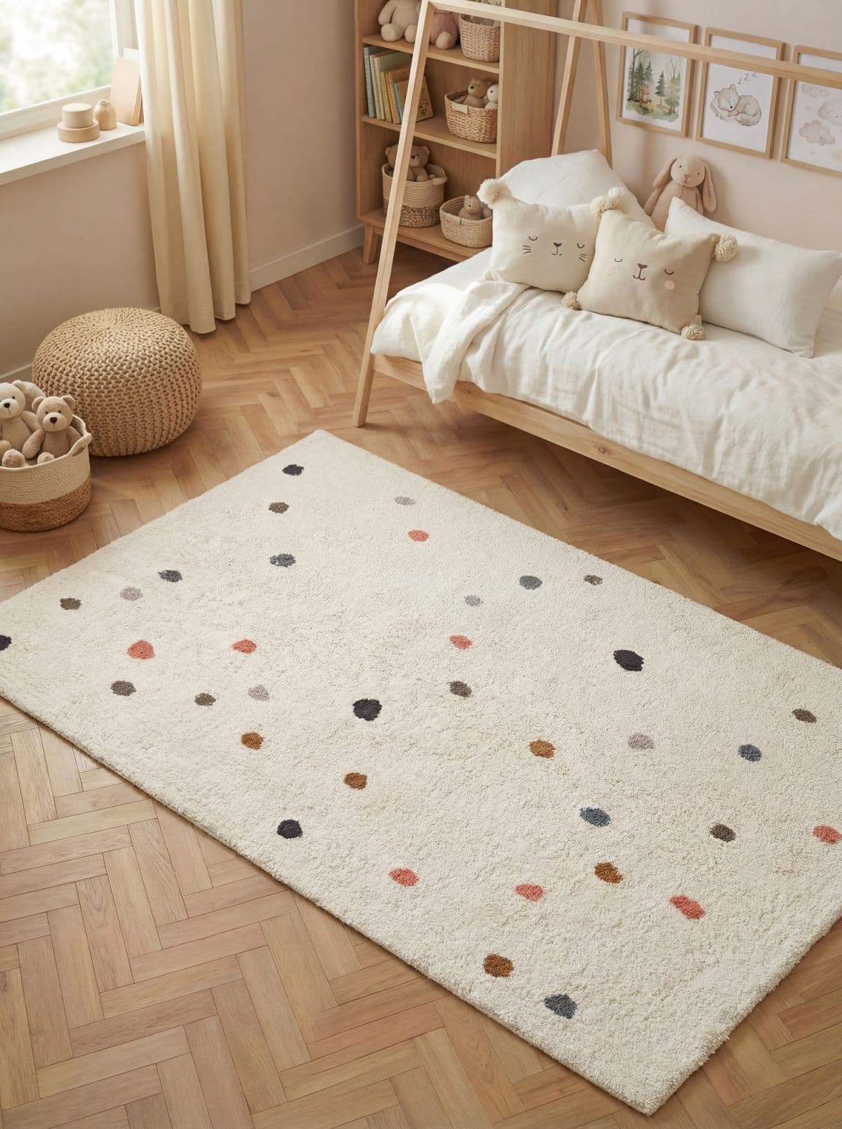 Dětský kusový koberec Hanse Home Snuggle 106458 Cream Multicolor 5