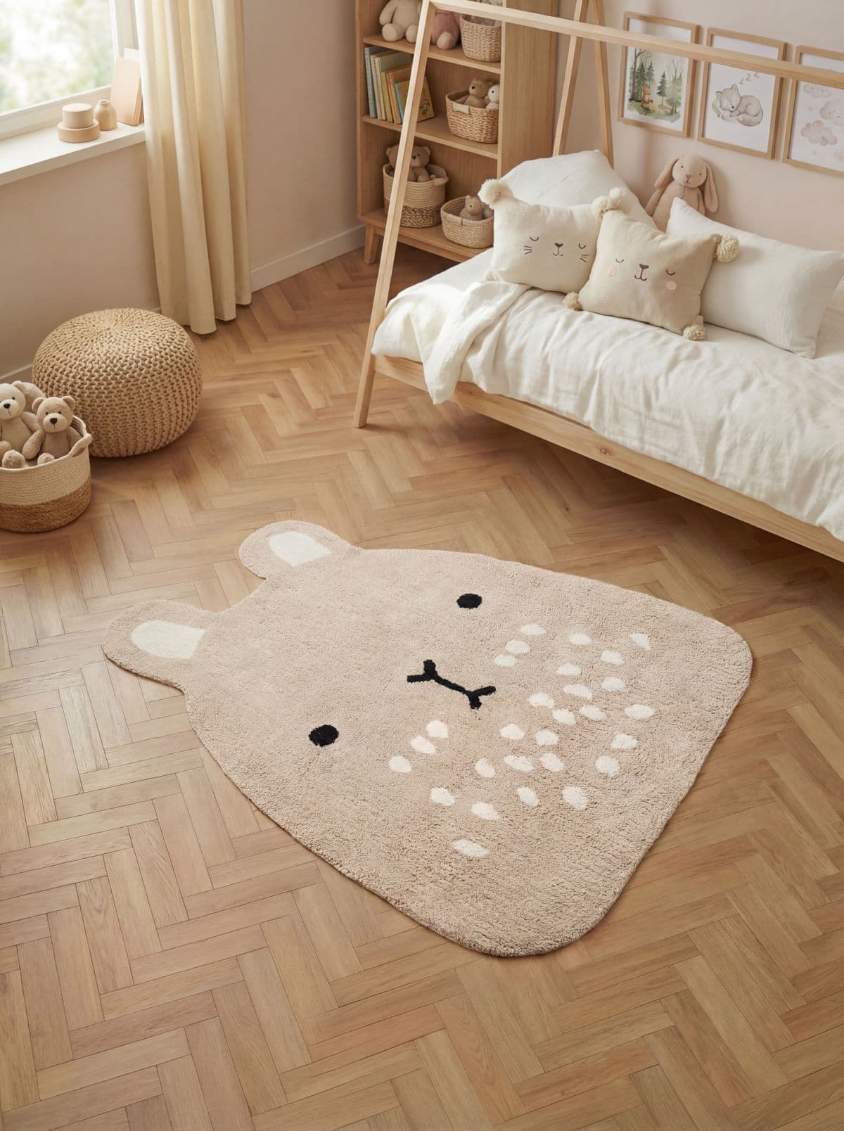 Dětský kusový koberec Hanse Home Snuggle 106452 Beige 5