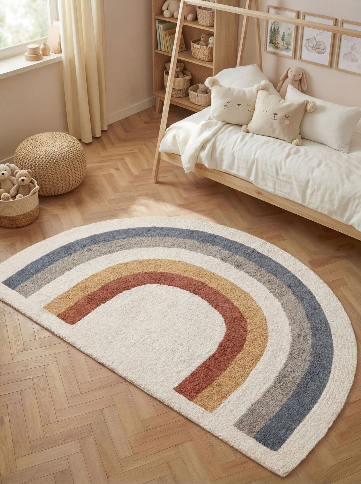 Dětský kusový koberec Hanse Home Snuggle 106467 Cream Multicolor 5