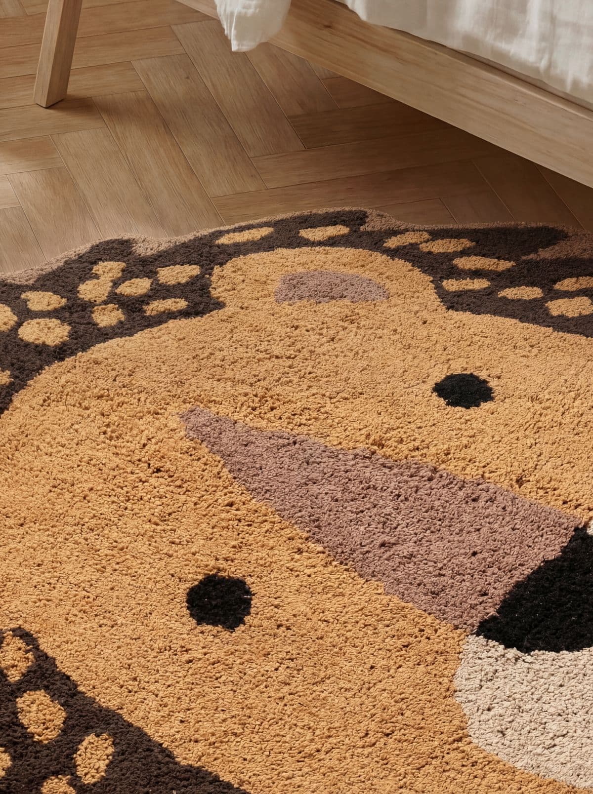 Dětský kusový koberec Hanse Home Snuggle 106465 Brown Multicolor 6