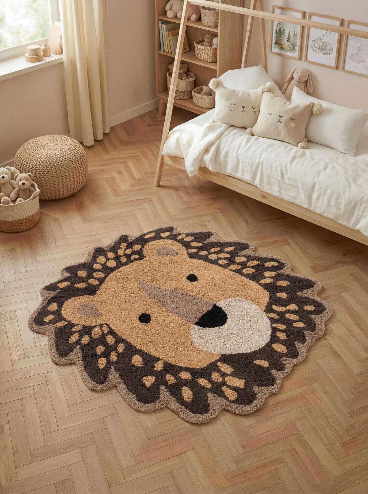 Dětský kusový koberec Hanse Home Snuggle 106465 Brown Multicolor 5