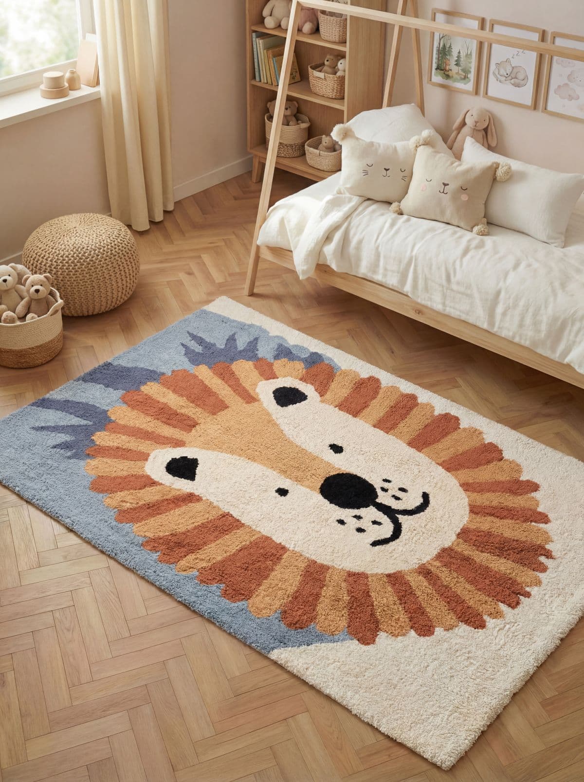 Dětský kusový koberec Hanse Home Snuggle 106459 Cream Multicolor 5