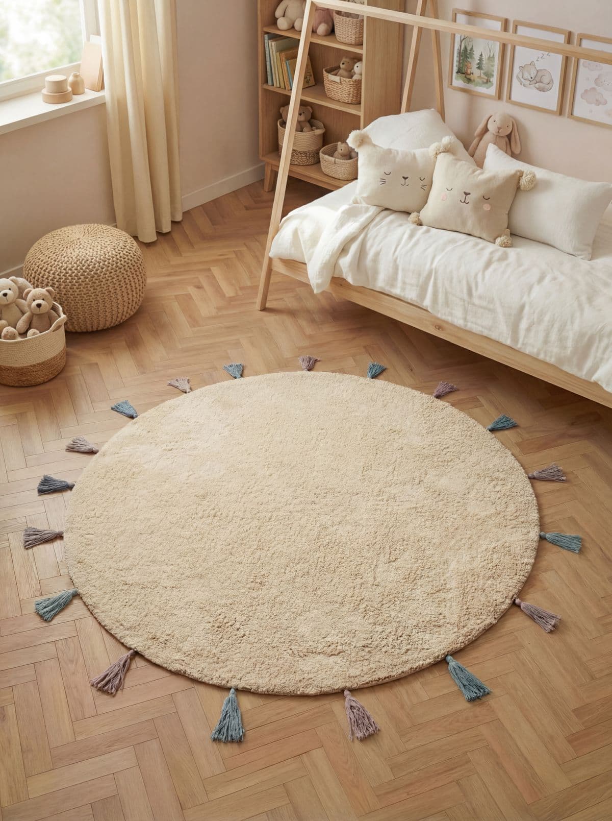 Dětský kusový koberec Hanse Home Snuggle 106448 Cream Multicolor 5
