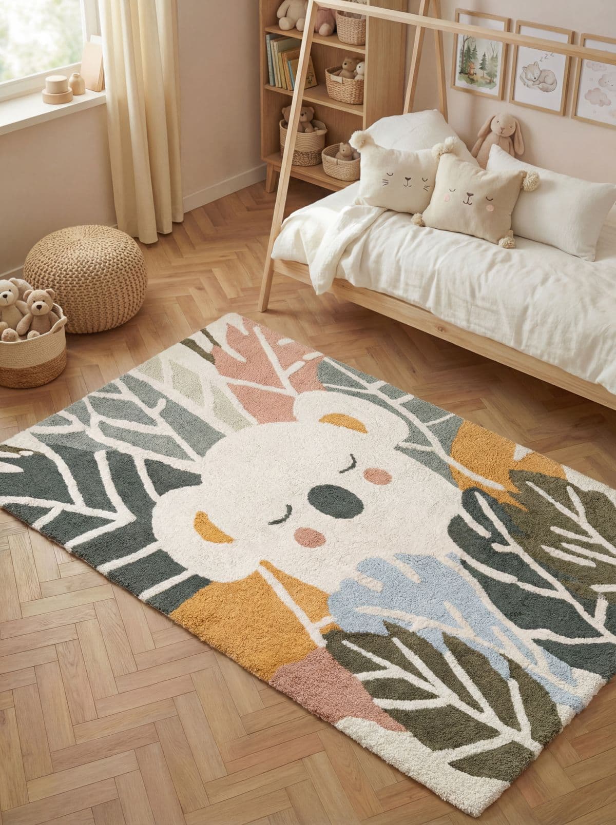 Dětský kusový koberec Hanse Home Snuggle 106463 Cream Multicolor 5