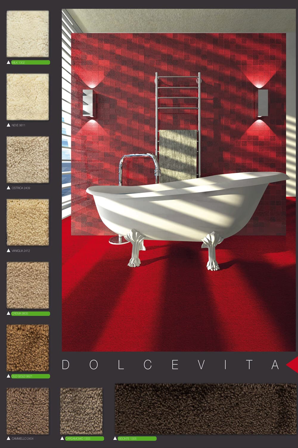 Metrážový koberec DOLCEVITA 2