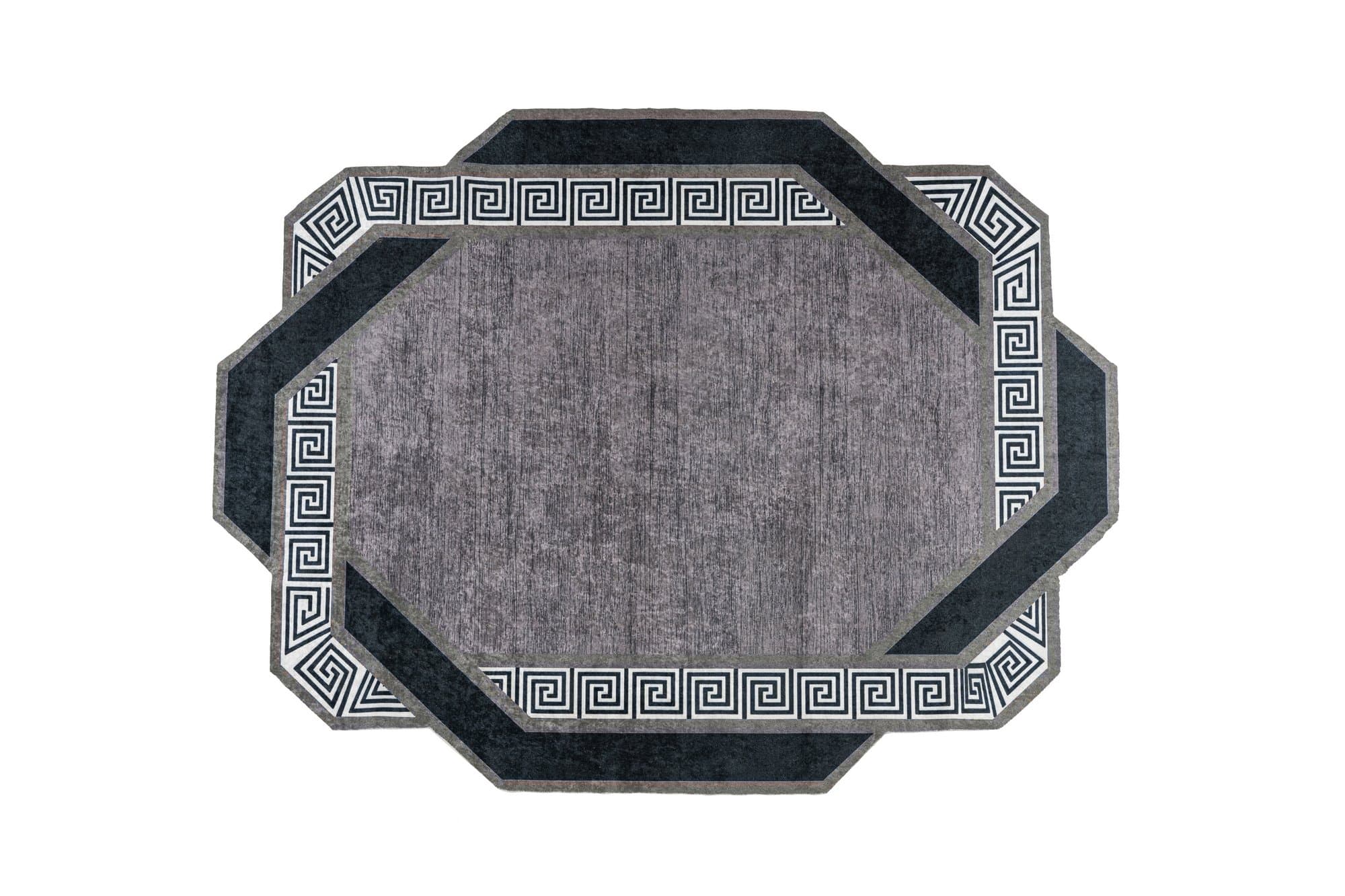 Koberec Octagon hnědý