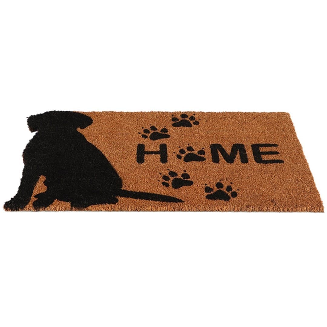Kokosová rohožka Dog hnědá/černá