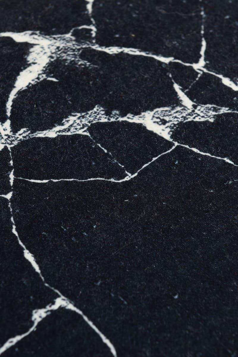 Koupelnová předložka Marble DJT černobílá 4