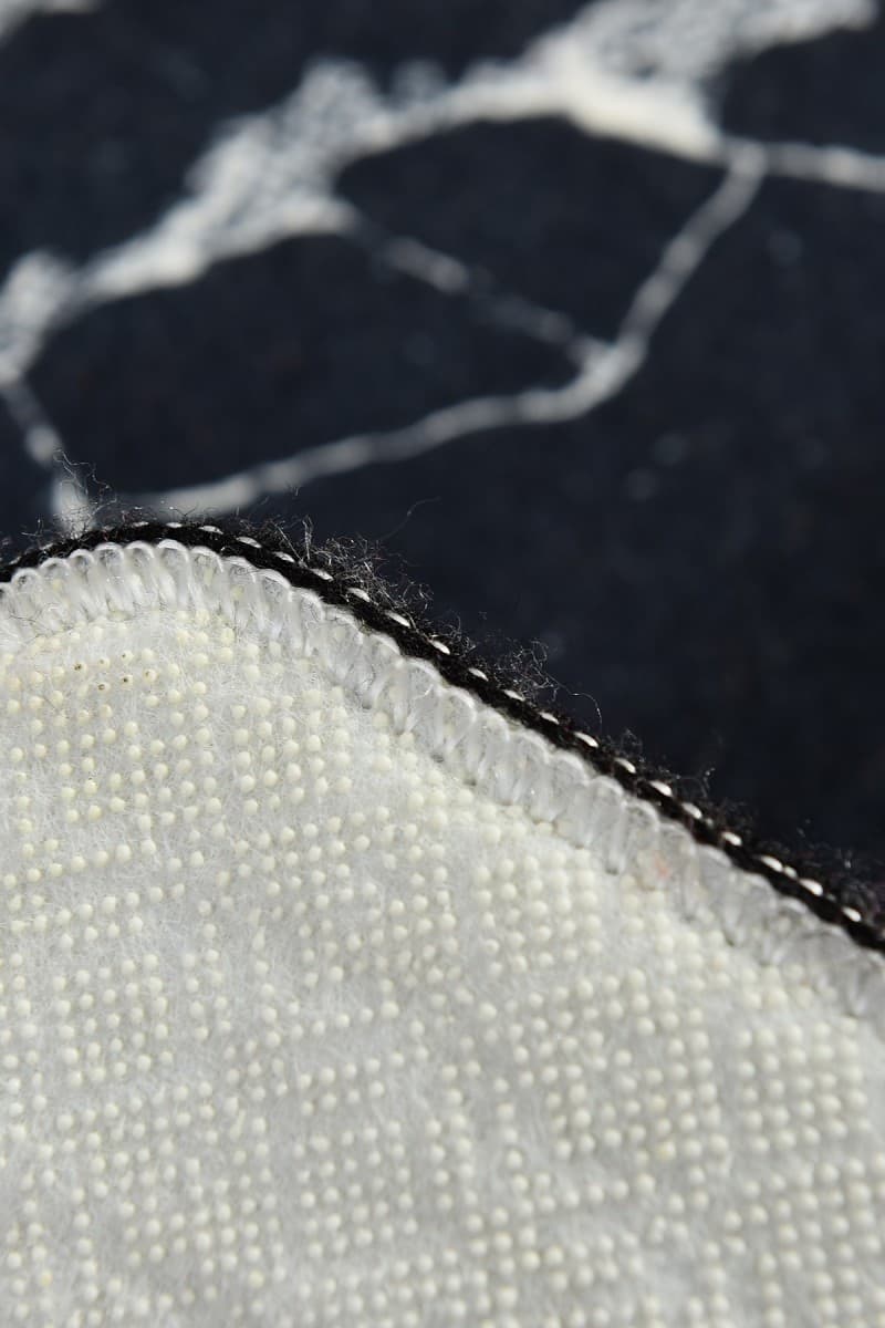 Koupelnová předložka Marble DJT černobílá 5