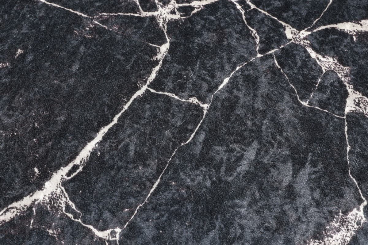 Koupelnová předložka Marble DJT černá/bílá 4