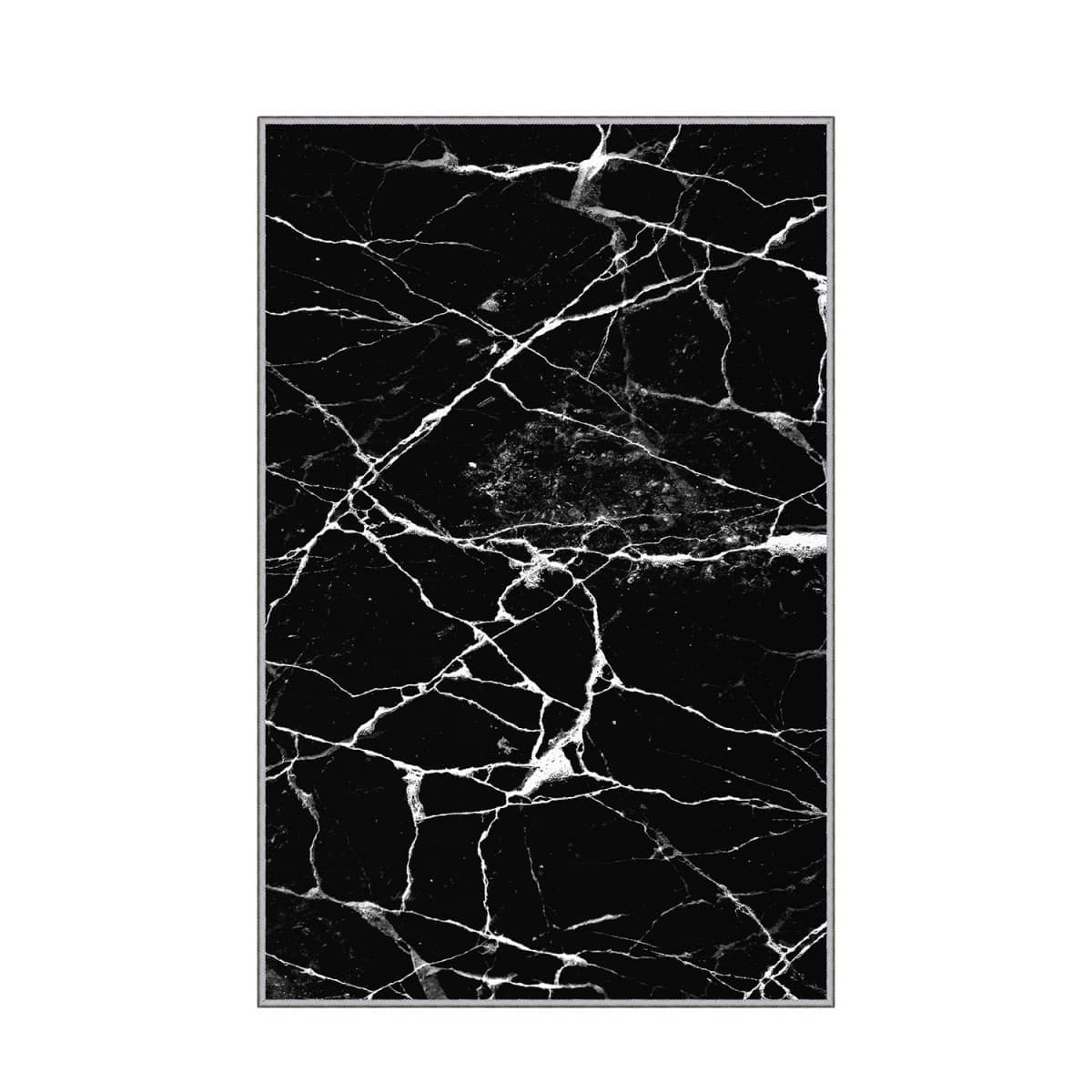 Koberec Black Marble černý