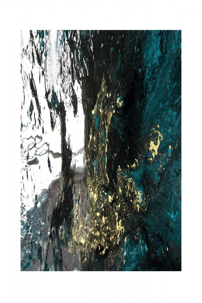 Koberec Dark Marble modrý 7