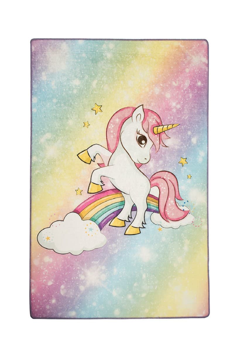 Dětský koberec Unicorn vícebarevný