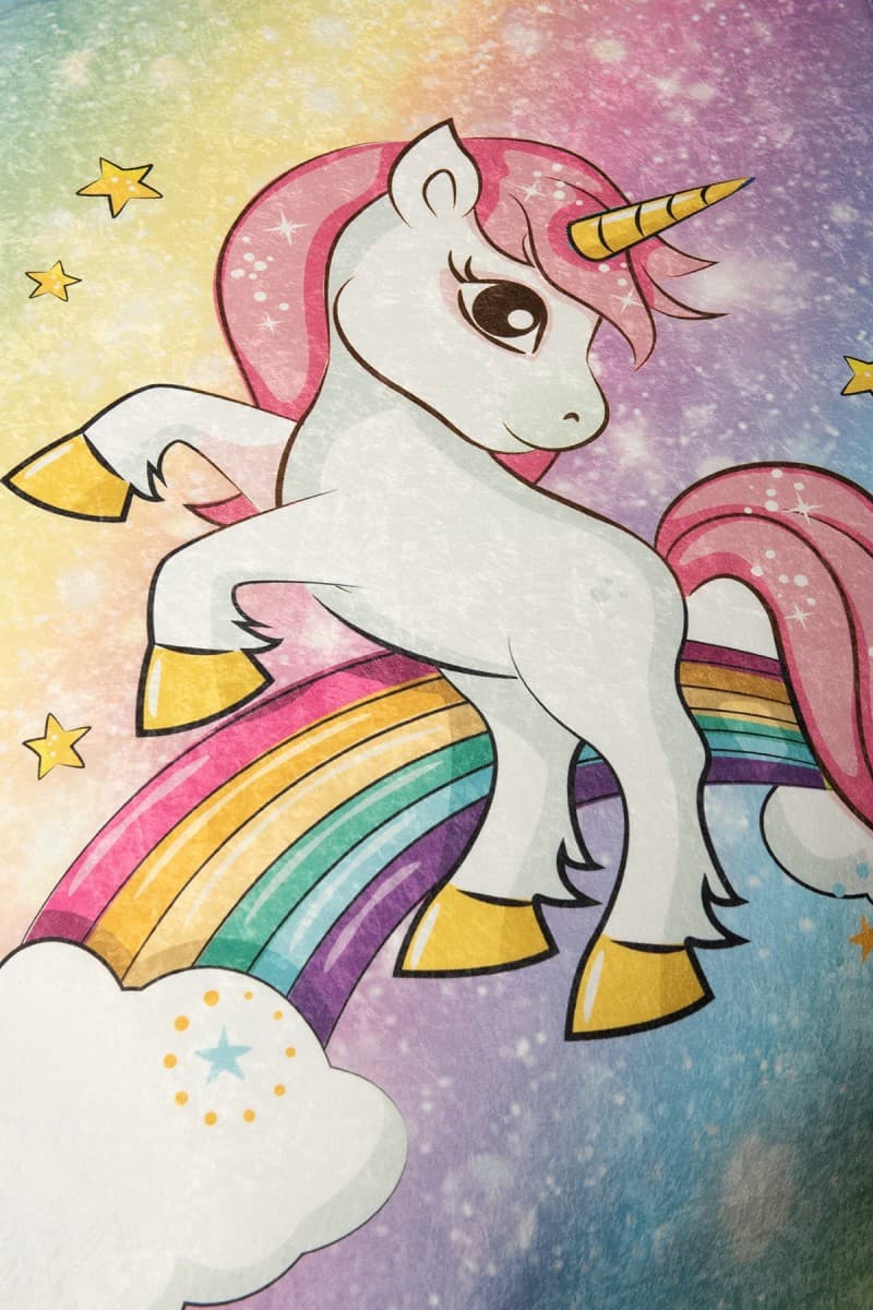 Dětský koberec Unicorn vícebarevný 5