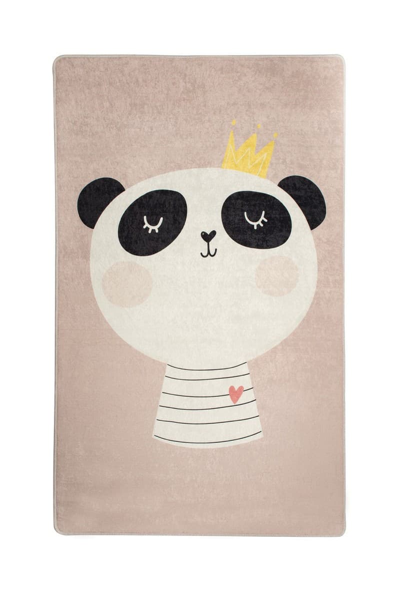 Dětský koberec King Panda růžový