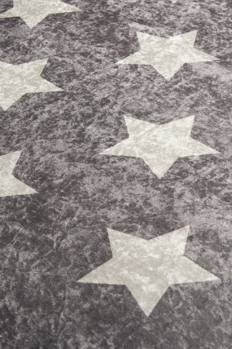 Dětský koberec Stars šedý 5