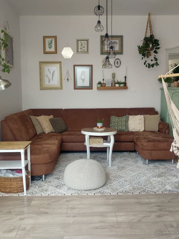 Kusový koberec Argent - W4949 květiny krémový 10