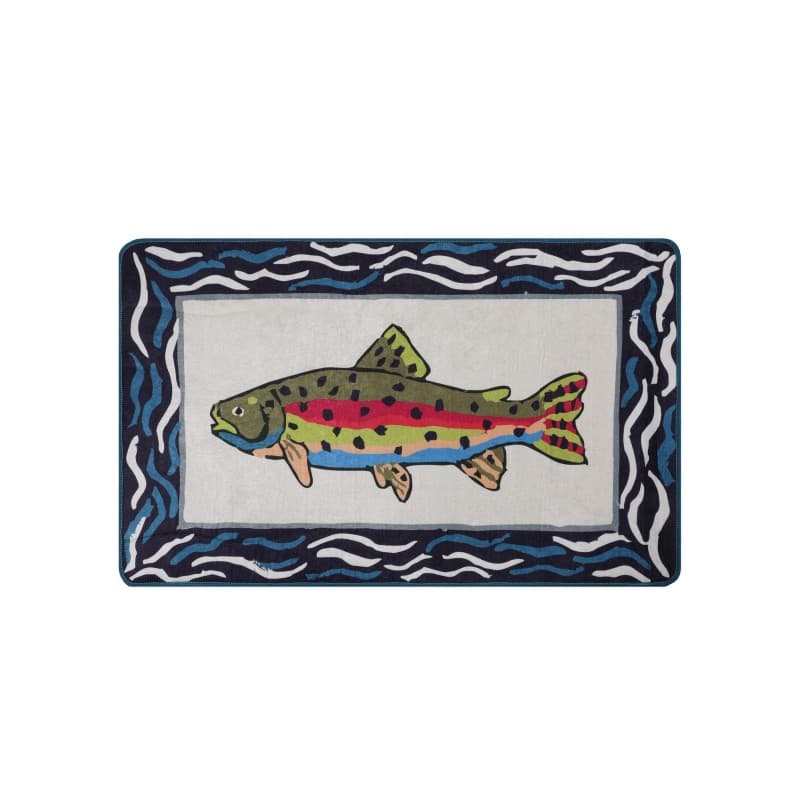 Koupelnová předložka Pescado vícebarevná